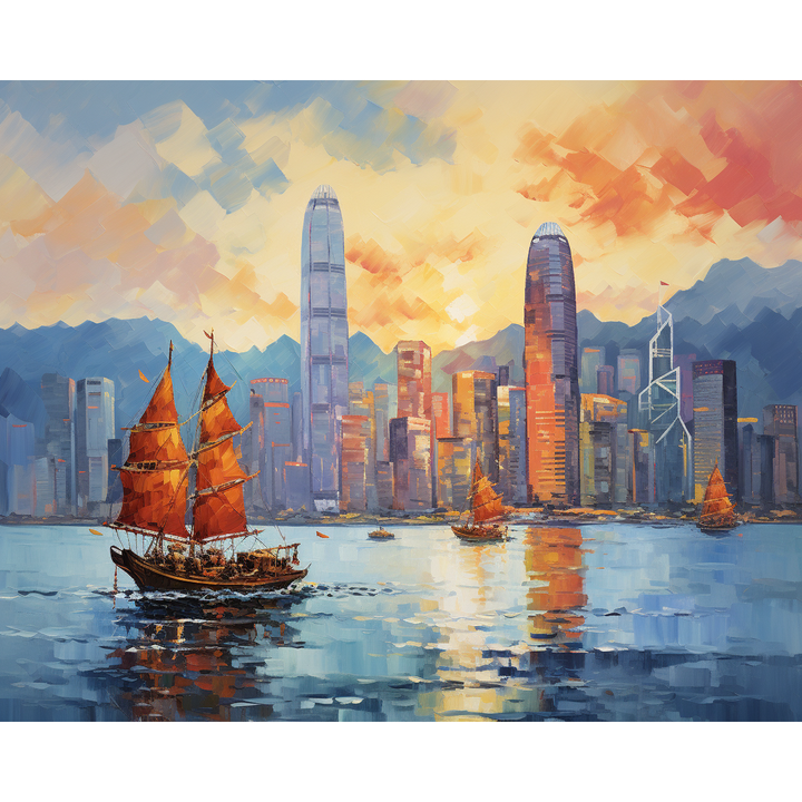 Port Victoria w Hongkongu