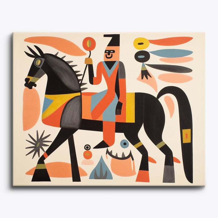 Jazziger Reiter