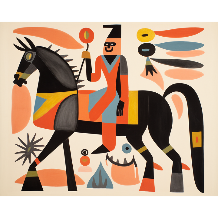 Jazziger Reiter