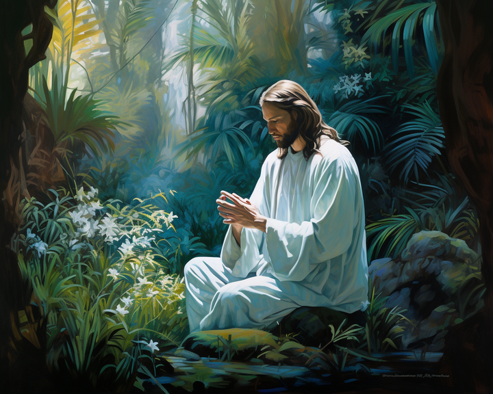 Jesus betet