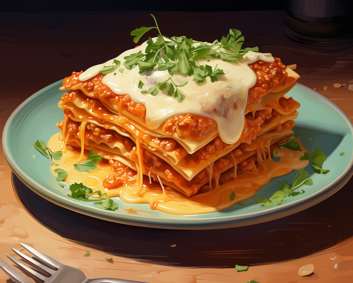 Lasagne-Genuss