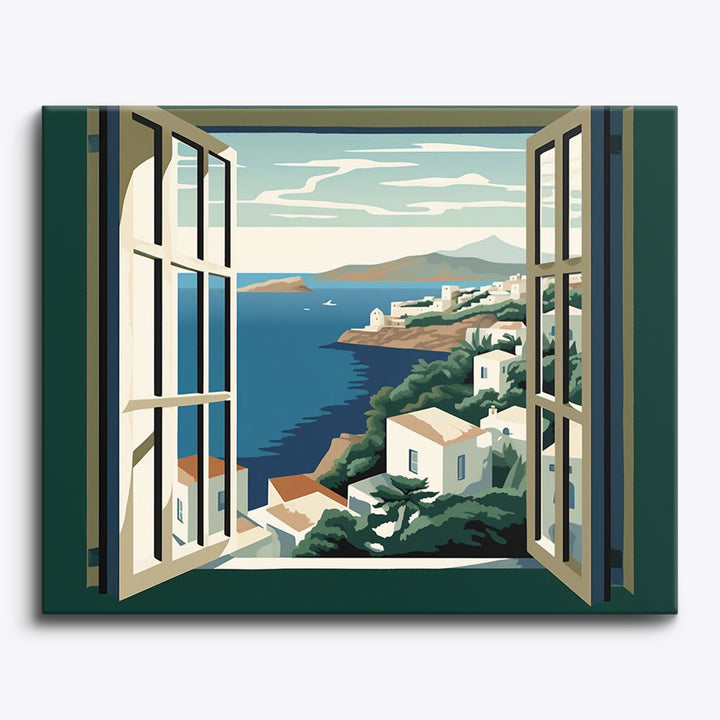 Mediterrane Aussicht
