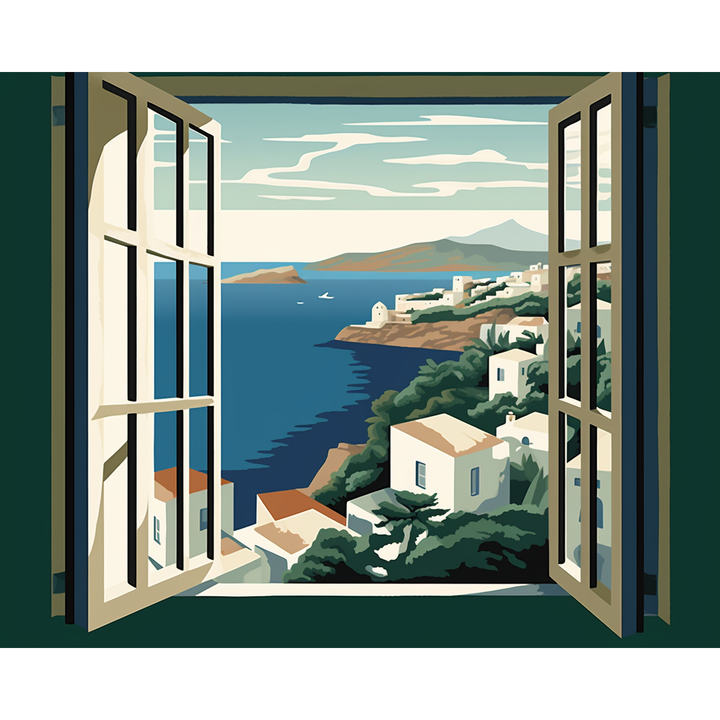 Mediterrane Aussicht