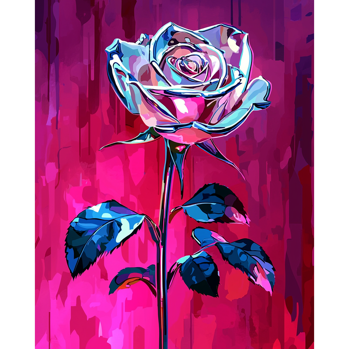 Neonchrom-Rose