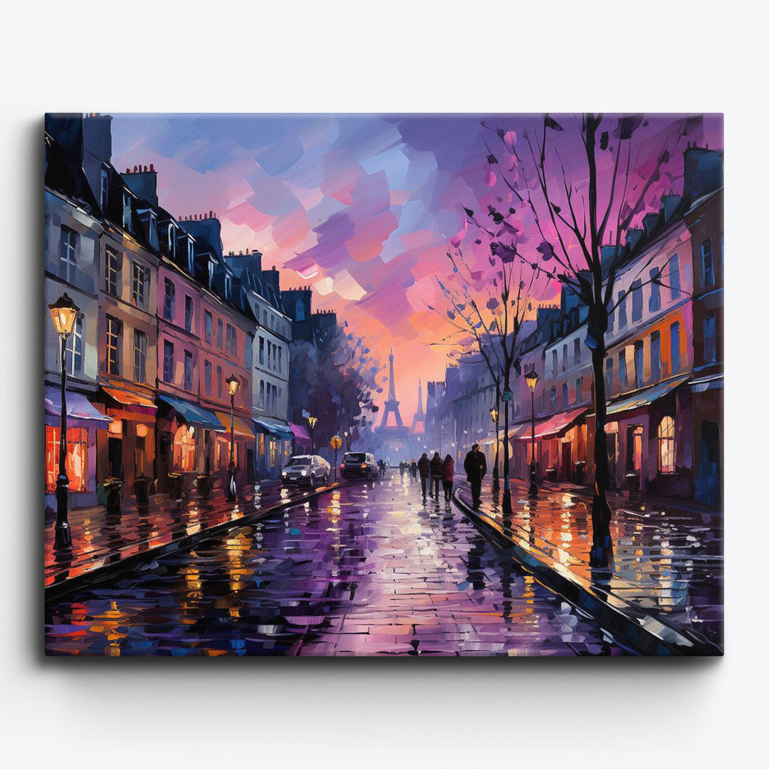 Pariser Sonnenuntergang