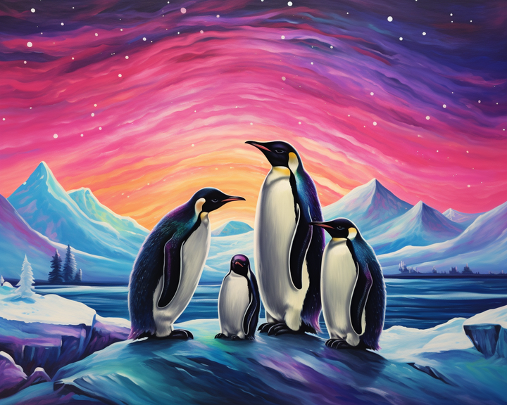 Pinguinfamilie