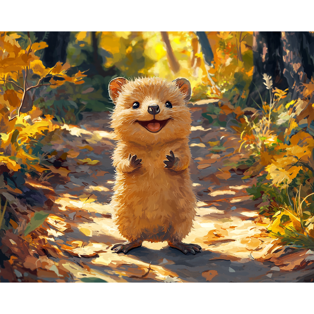 Radość quokki