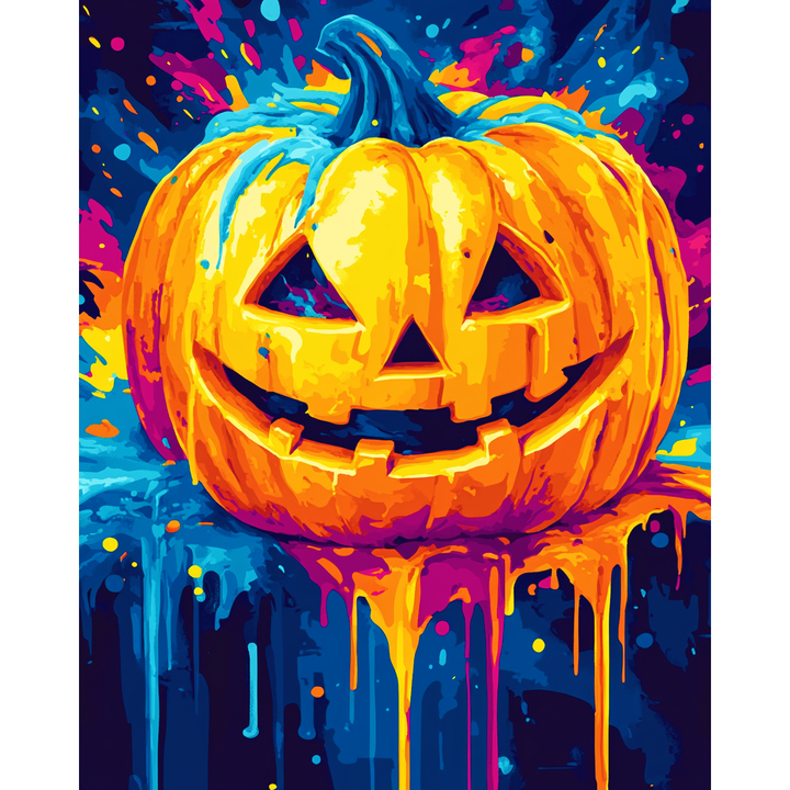 Strahlende Halloween-Energie