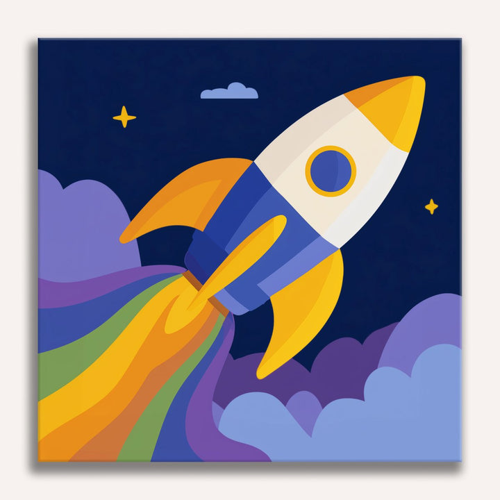 Regenbogen Rocket