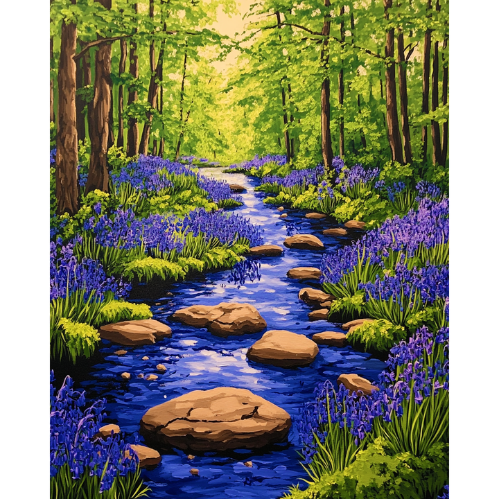 Fluss Moos