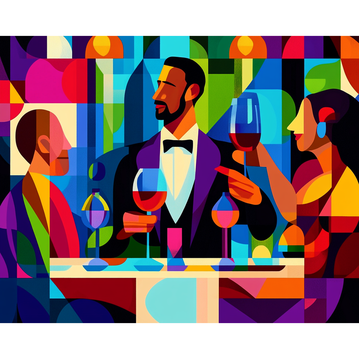 Überraschung des Sommeliers