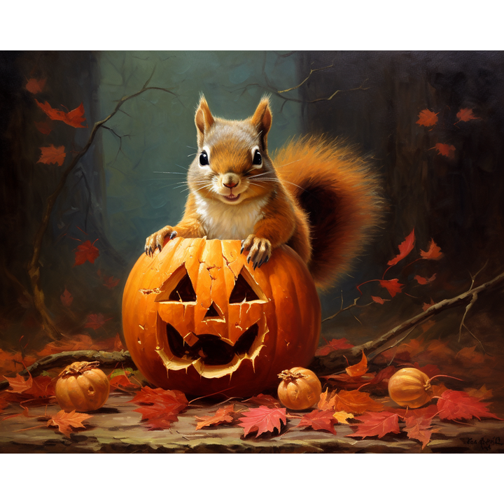 Eichhörnchens Halloween
