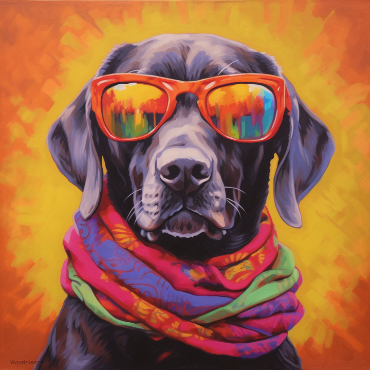 Sonnenbrille Labrador