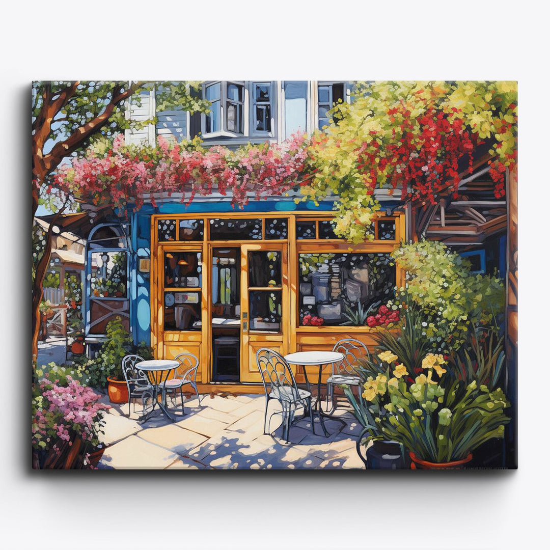Sonniges Café
