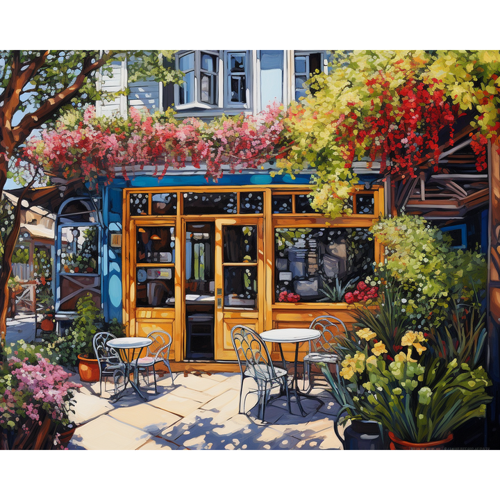 Sonniges Café