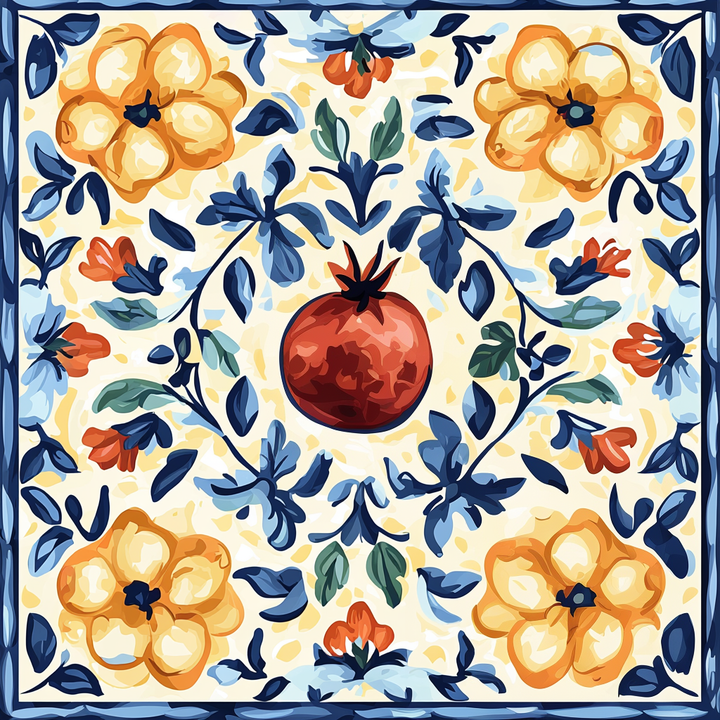 Terrakotta-Blüte