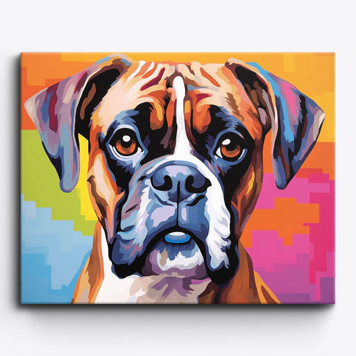 Die Palette des Boxers