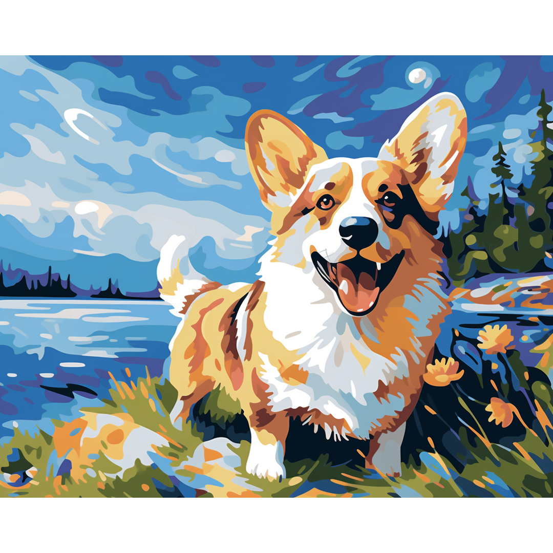 Die Majestätische Corgi-Parade