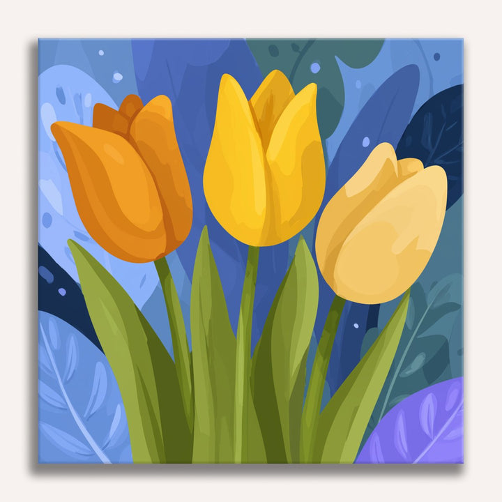 Drei Tulpen