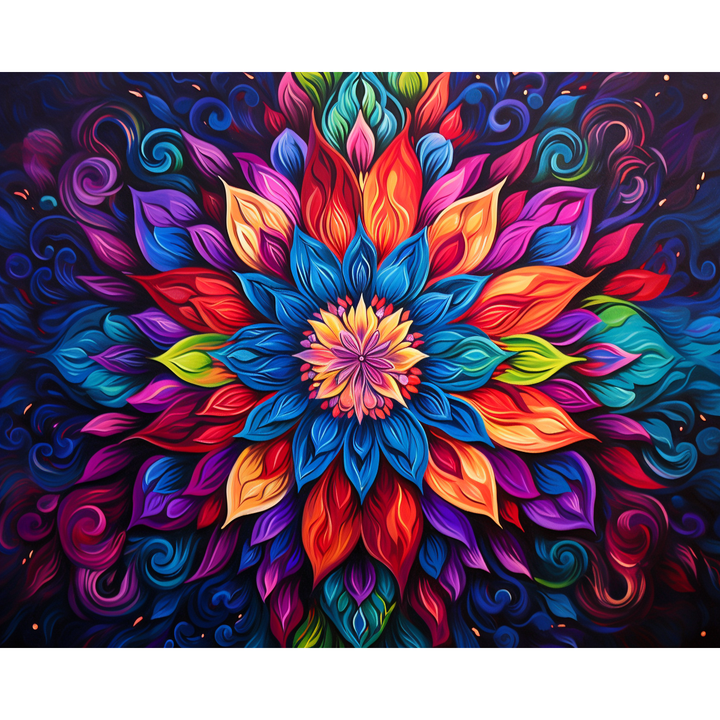 Trippy Blumen-Ensembles