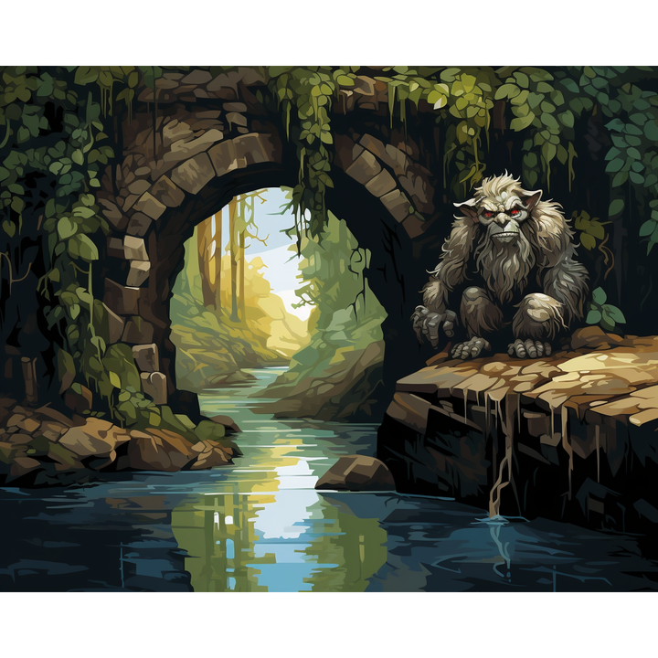 Der Troll unter der Brücke