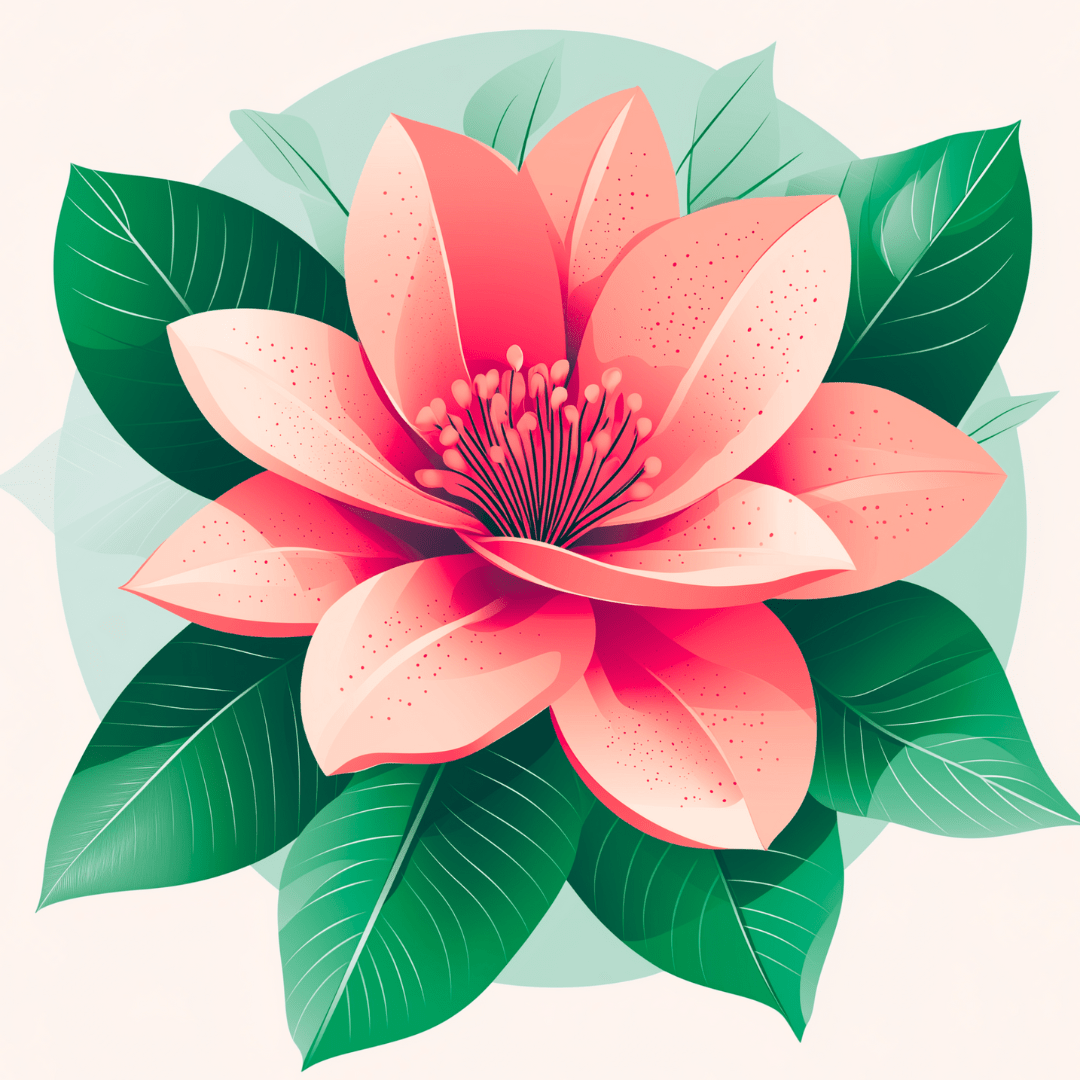 Lebhafte Blüte