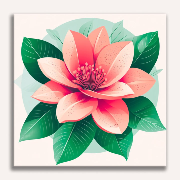 Lebhafte Blüte