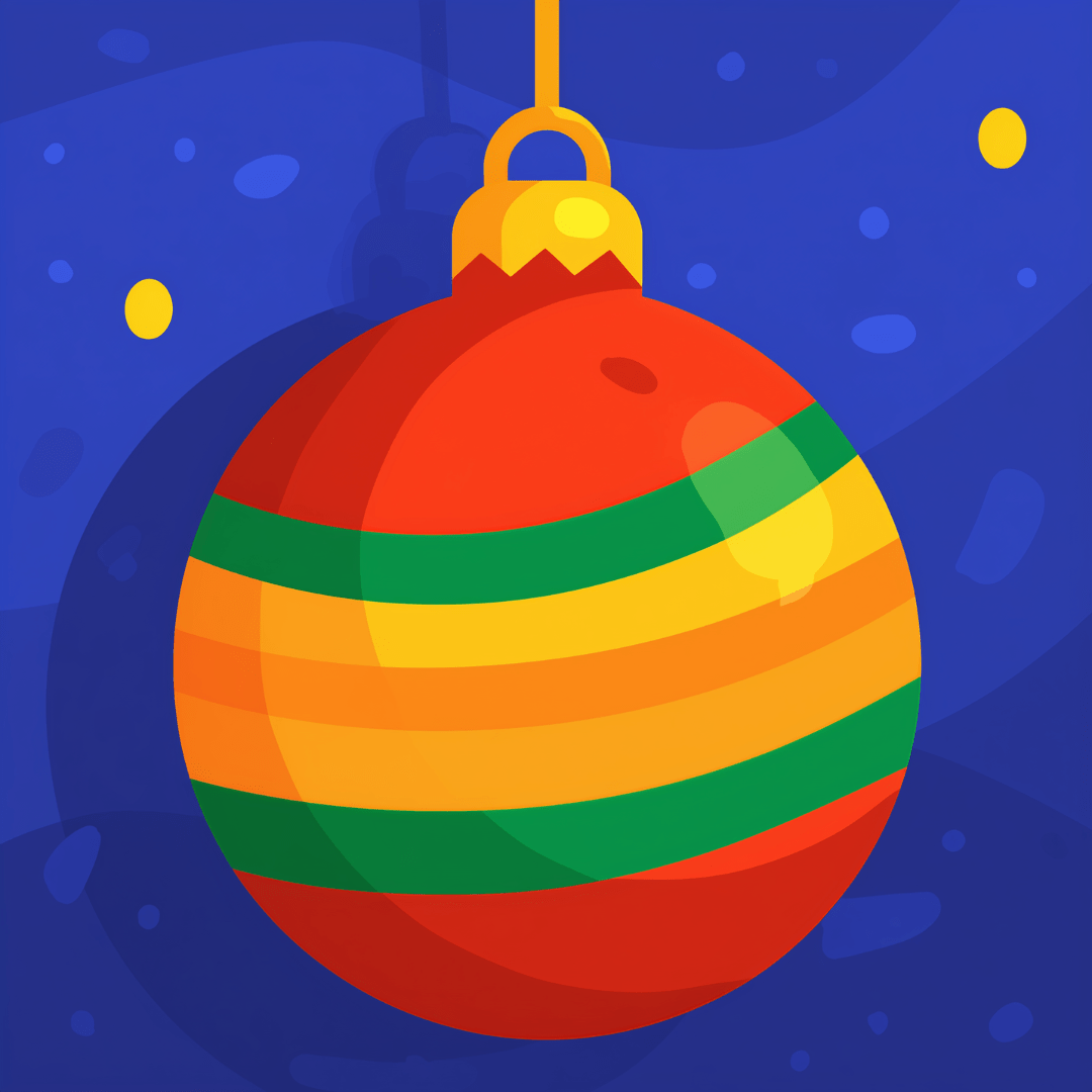 Lebhaftes Ornament