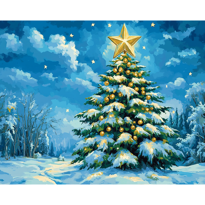 Leuchtender Weihnachtsstern