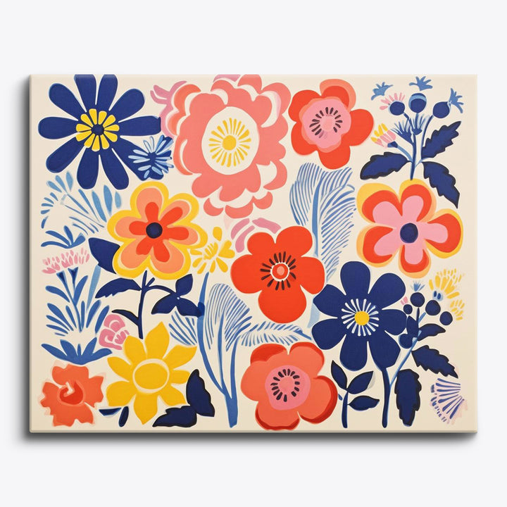 Leuchtende Blumen