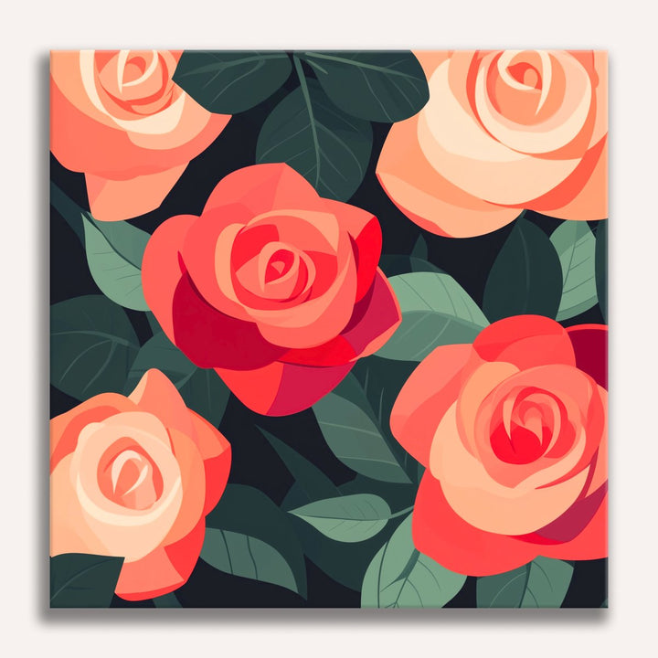 Warme Rosen