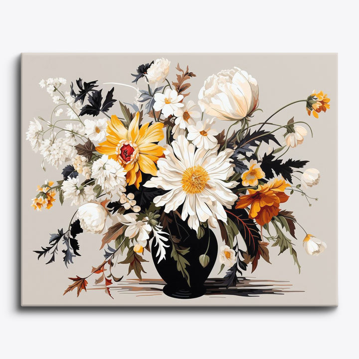 Kontraste der Wildblumen