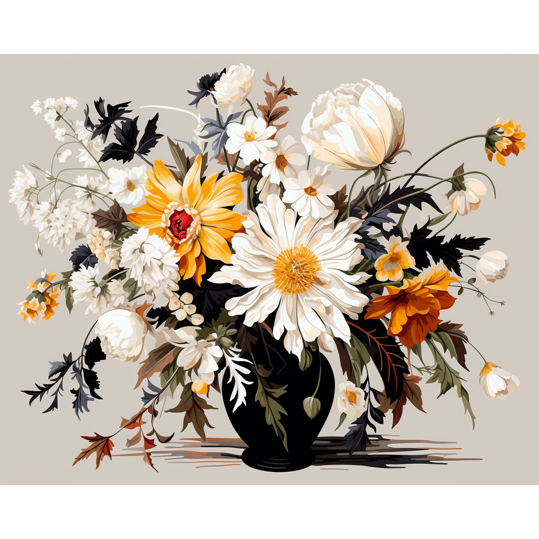 Kontraste der Wildblumen